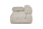 Atelier Del Sofa Sofá 1 Plaza Beige 95x95x75 cm